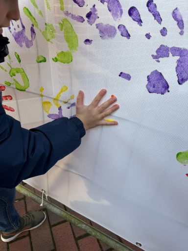 Bunte Hände für Haselünne