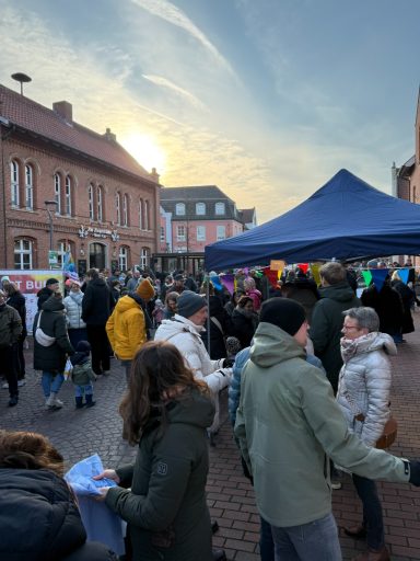 Viele Haselünner machen mit